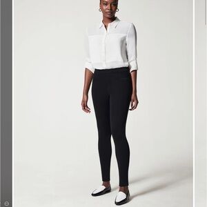 SPANX Jean-ish® Ankle Leggings black size Medium B69